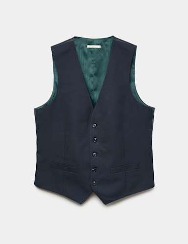 Textured Waistcoat.