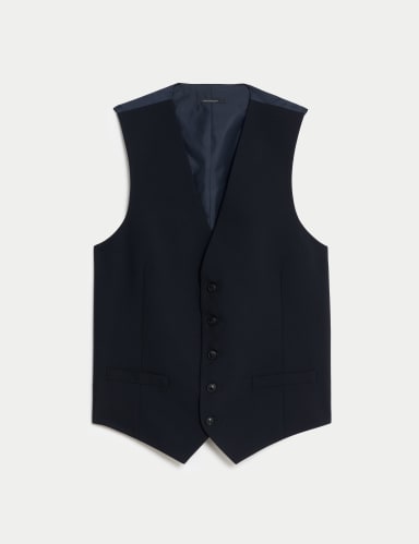 Regular Fit Machine Washable Waistcoat.