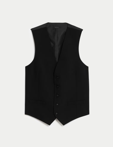 Regular Fit Machine Washable Waistcoat.
