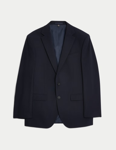 Regular Fit Machine Washable Suit Jacket.