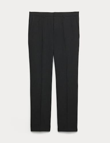 Slim Fit Machine Washable Suit Trousers.