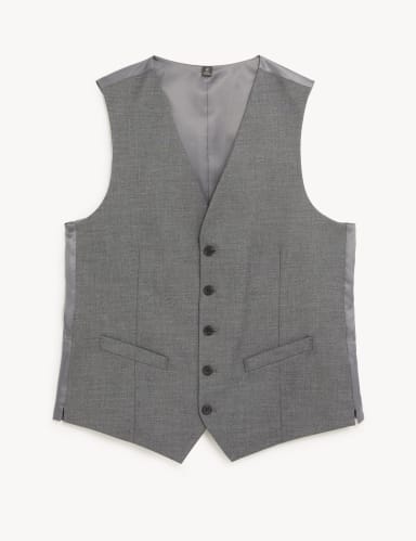 Regular Fit Sharkskin Suit | M&S