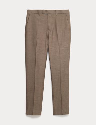 Slim Fit Stretch Suit Trousers.