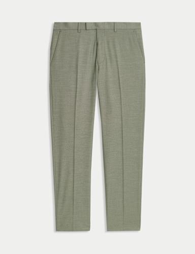 Slim Fit Stretch Suit Trousers.