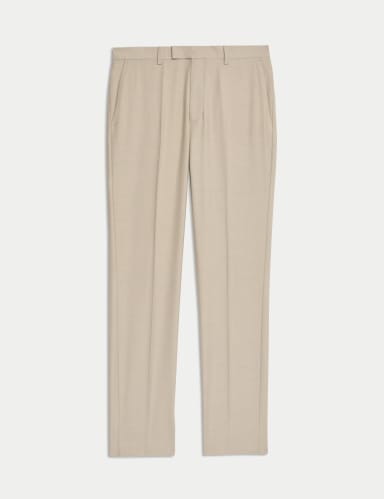 Slim Fit Stretch Suit Trousers.