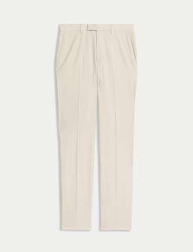 Slim Fit Stretch Suit Trousers.