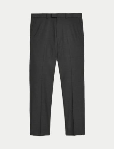 Skinny Fit Stretch Suit Trousers.