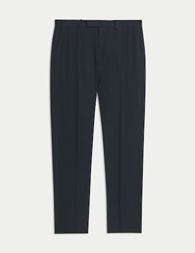 Tailored Fit Stretch Suit Trousers.