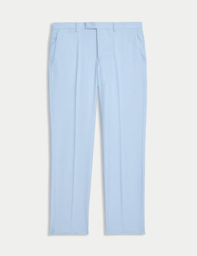 Regular Fit Stretch Suit Trousers.