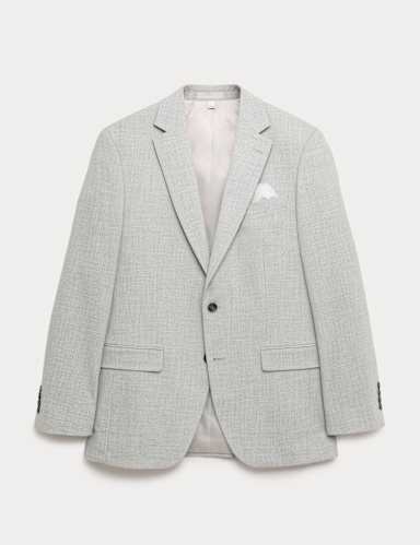 Tailored Fit Stretch Suit Jacket.