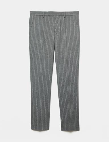 Slim Fit Pin Stripe Suit Trousers.