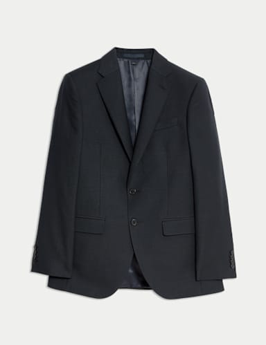 Slim Fit Pure Wool Suit Jacket.