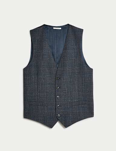 Italian Wool, Silk and Linen Waistcoat.