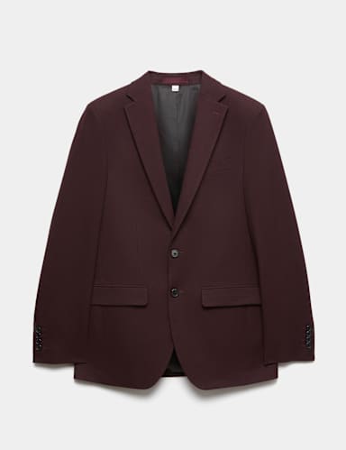 Slim Fit Twill Suit Jacket.