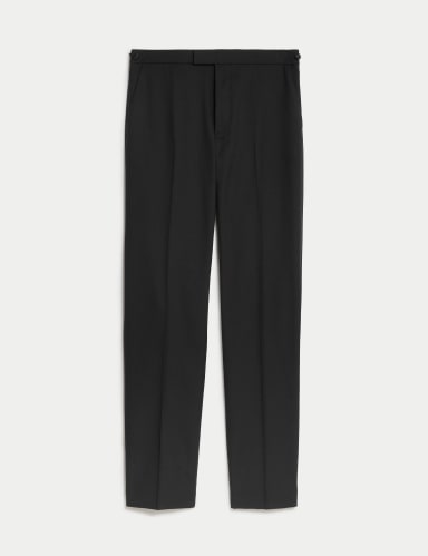 Regular Fit Stretch Tuxedo Trousers.
