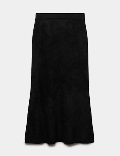 Midaxi Skirt with Cashmere.