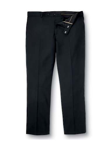 Slim Fit Pure Wool Suit Trousers.