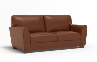 Cole Large 2 Seater Leather Sofa alternative image
