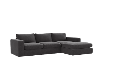 Image of Aspen Chaise Sofa (Right-Hand) fabric
