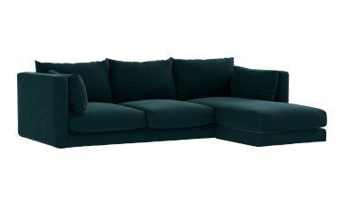 Image of Figueroa Chaise Sofa (Right Hand) fabric