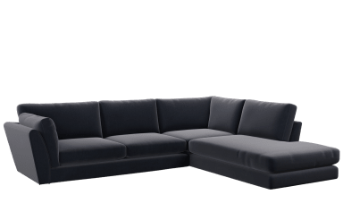 Image of Finch Corner Chaise Sofa (Right-Hand) fabric