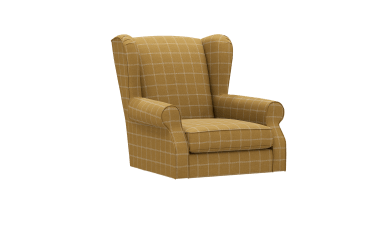 Image of Highland Plain Small Armchair fabric