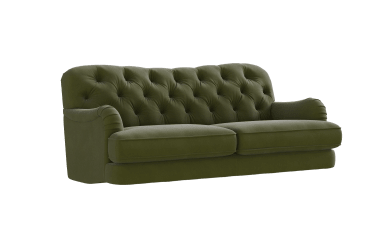 Image of Rochester Button 3 Seater Sofa fabric