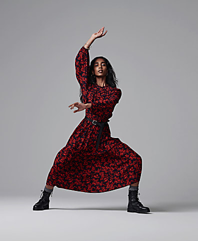 midi halloween dresses for women LYXSSBYX Halloween Costumes for Women Hollowed Out Dresses Long Sleeve  Fashion Holiday Summer Solid Color Party Midi Beach Dress