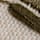 Cotton Rich Striped Table Runner with Linen, OLIVE, swatch