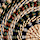 Set of 4 Multicoloured Placemats, NATURAL, swatch