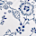 Cotton Rich Trailing Floral Bedding Set, SLATE BLUE, swatch