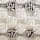 Pure Cotton Spotty Striped Towel, MARBLE, swatch