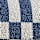 Pure Cotton Geometric Check Towel, SLATE BLUE, swatch