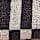 Pure Cotton Geometric Check Towel, CHARCOAL MIX, swatch