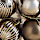 24 Pack Mixed Shatterproof Baubles, GOLD, swatch