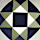 Velvet Geometric Cushion, GREEN MIX, swatch