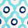 Dwie ogrodowe poduszki dekoracyjne Geometric, ODCIENIE MORSKIEGO, swatch