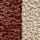 Fringed Chenille Stripe Cushion Cover, SPICE, swatch