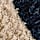 Chenille Striped Fringed Cushion, NAVY MIX, swatch