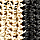 Straw Striped Tote Bag, BLACK MIX, swatch