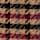 Woven Checked Fringed Scarf, BURGUNDY MIX, swatch