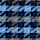 Checked Fringed Scarf, BLUE MIX, swatch