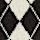 Argyle Skinny Scarf with Woll, BLACK MIX, swatch