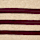Pure Cashmere Striped Crew Neck Jumper, DARK BURGUNDY, swatch