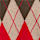 Merino Wool Rich Brushed Argyle Jumper with Cashmere, RED MIX, swatch