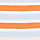 Pure Cotton Striped Slim Fit T-Shirt, ORANGE MIX, swatch