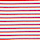 Cotton Rich Striped Ribbed T-Shirt, RED MIX, swatch