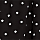 Polka Dot Frill Neck Button Through Blouse, BLACK MIX, swatch