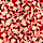 Pure Cotton Printed Tie Front Top, RED MIX, swatch