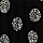 Printed Round Neck Midaxi Column Dress, BLACK MIX, swatch